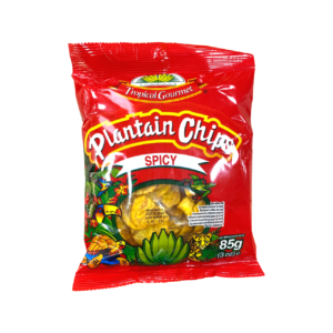 Tropical Gourmet - Plantain Chips Kochbananen Chips Spicy (85g)