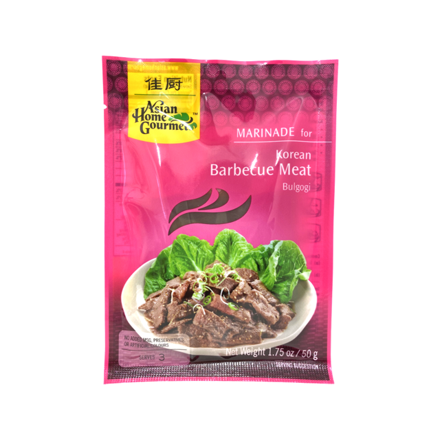 Asian Home Gourmet - Marinade for Korean Barbecue Meat Bulgogi (50g)