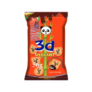 W.L. - Panda 3D Biscuits Chocolate (56g)