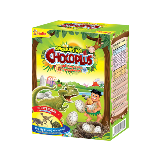 Tan Tan - Dinosaur´s Egg Chocolated Coated Peanuts (38g)