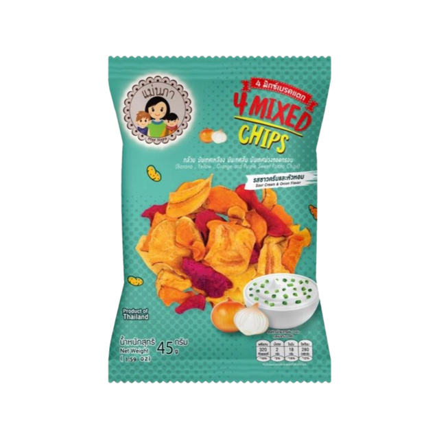 Mae Napa - 4 Mixed Chips Sweet Potato Chips (45g)