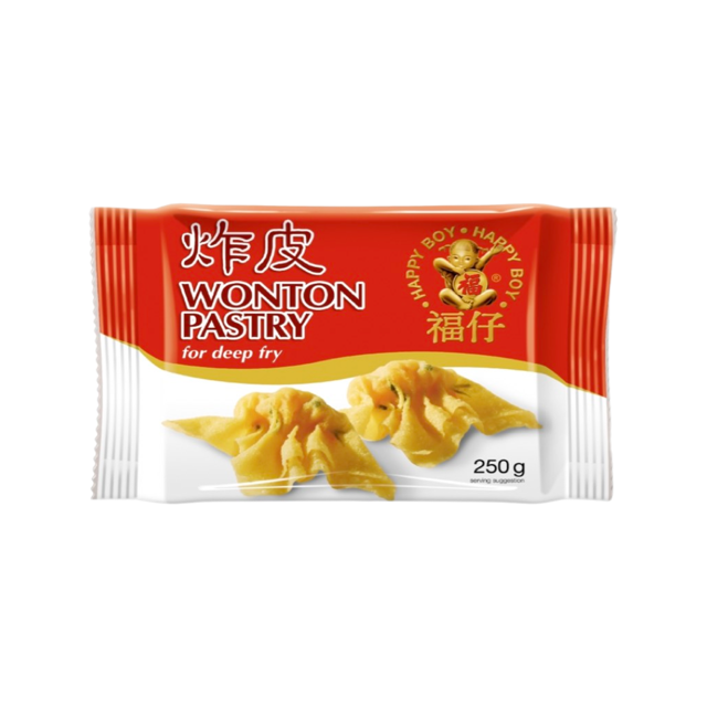 Happy Boy - Wonton Pastry for deep fry (500g)
