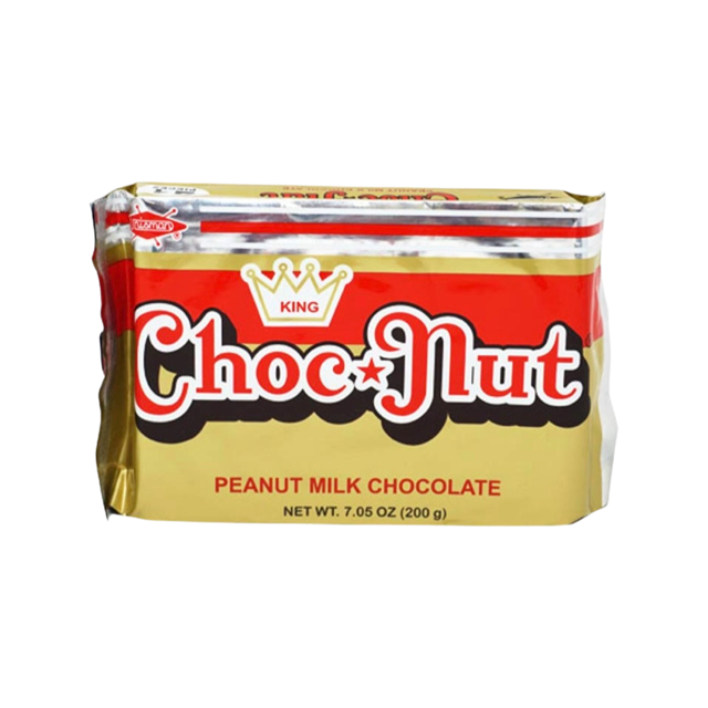 King - Choc Nut Peanut Milk Chocolate (200g)