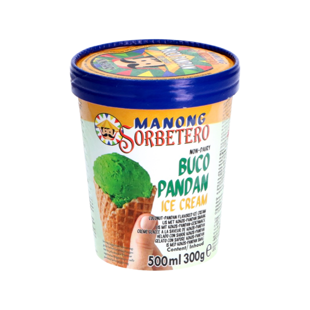 Manong Sorbetero -Buco Pandan Ice Cream (500ml)
