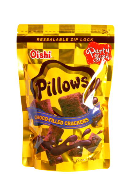 Oishi - Pillows Choco Filled Crackers (150g)