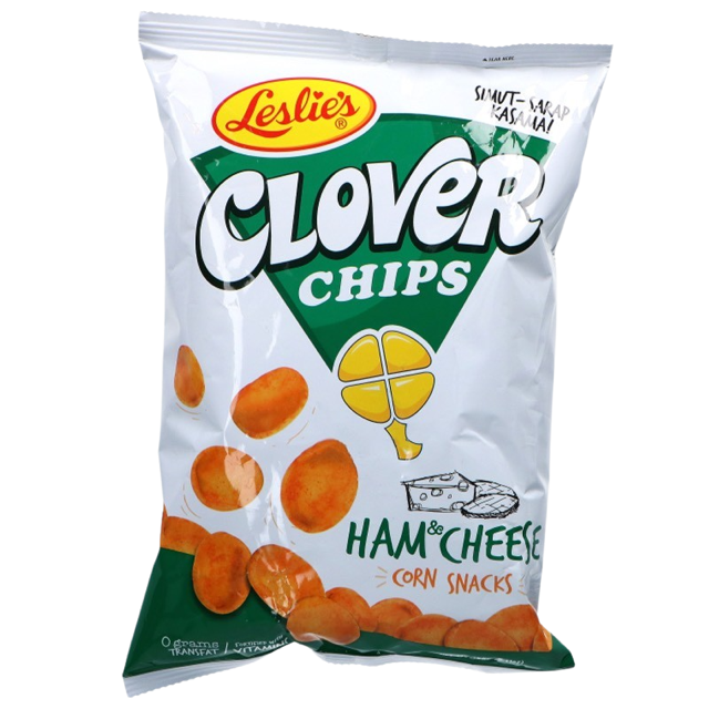 Leslie´s - Clover Chips Ham & Cheese (85g)