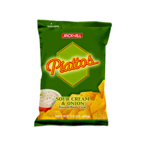 Jack N´Jill - Piattos Sour Cream & Onion (85g)