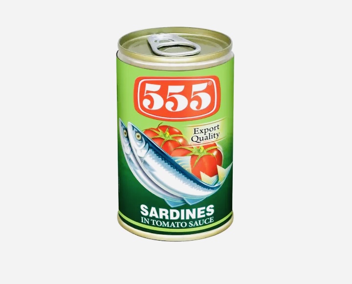 555 - Sardines in Tomato Sauce (155g)