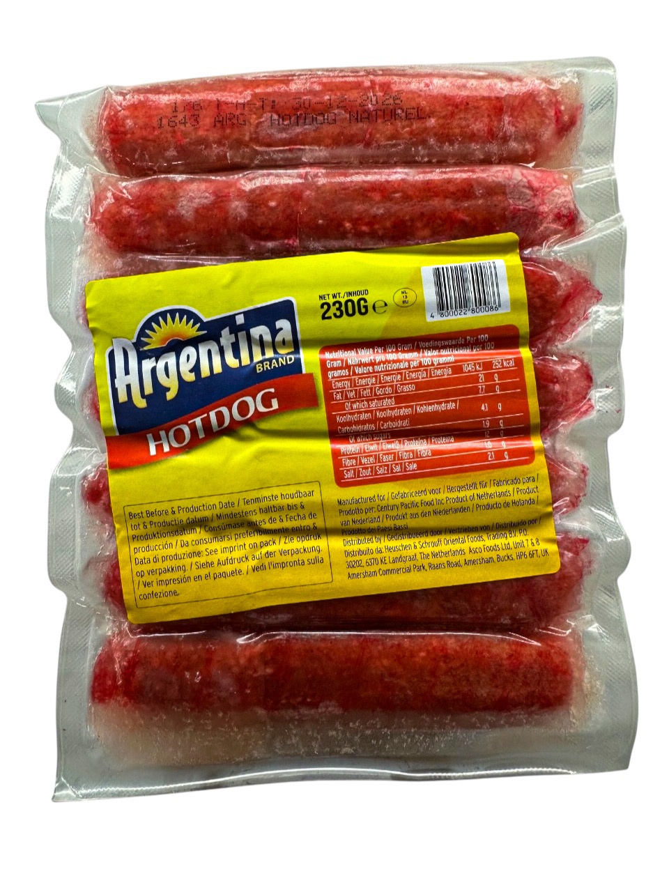 Argentina - Hotdog (230g)