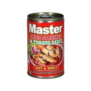 Master- Fried Sardines in Tomato Sauce Hot&Spicy (155g)