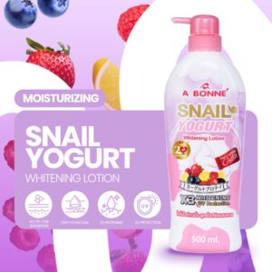 A Bonne - Snail Yogurt Whitening Lotion (500ml)