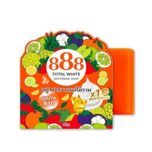 888 - Total White Whitening Soap (80g)
