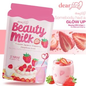 Dear Face - Beauty Milk Strawberry (180g)